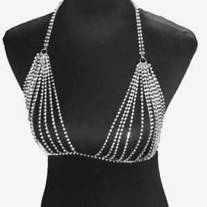 Nicole Bra Chains NWOT